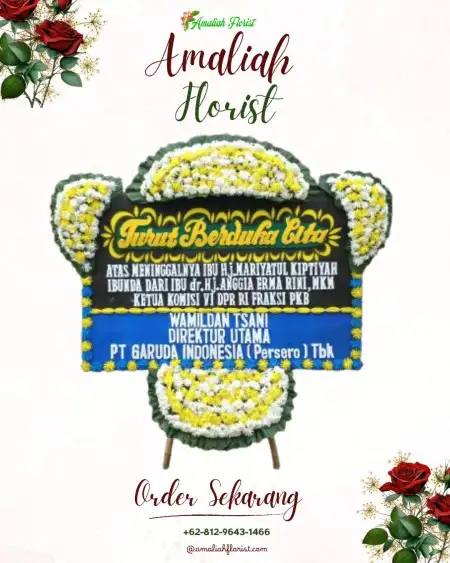 Papan Bunga Duka pelabuhan pamekasan